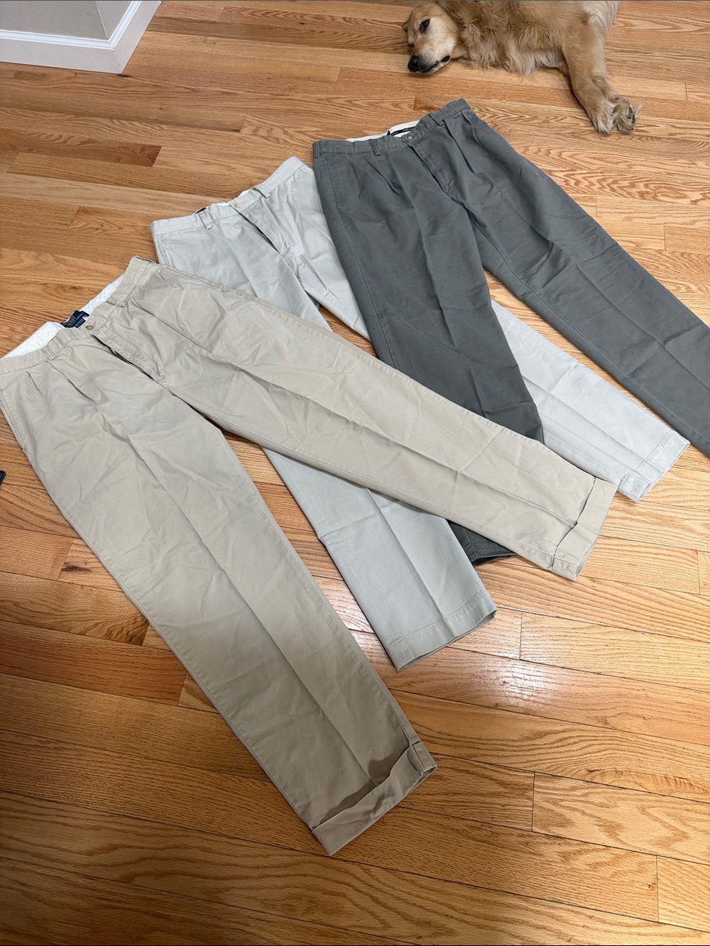 Men's Polo by Ralph Lauren Chino Pants- 3 pairs 36/34.